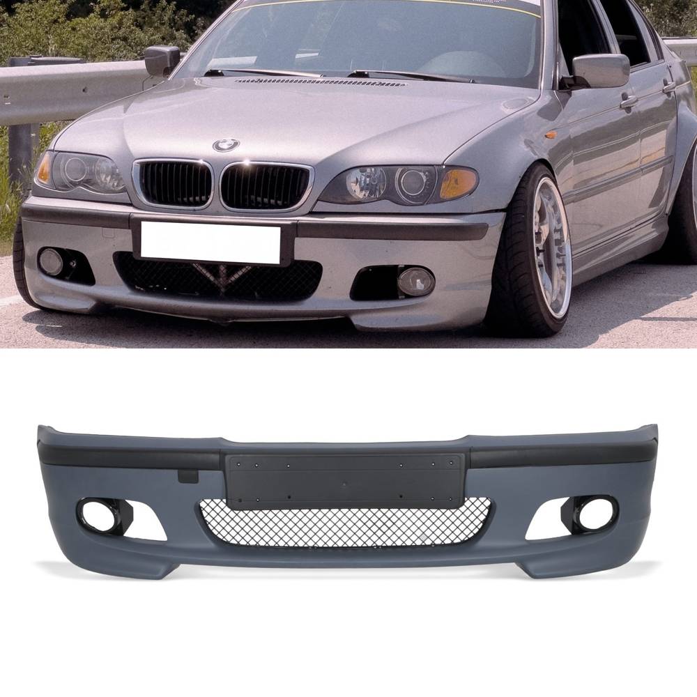 M Tech Style Front Bumper – BMW 3 Series E46 98-05-Gravity Performance