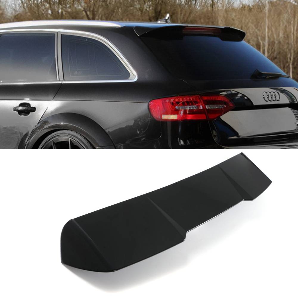Rear Roof Spoiler Lip Gloss Black – Audi A4 B8 Allroad 08-15-Gravity Performance