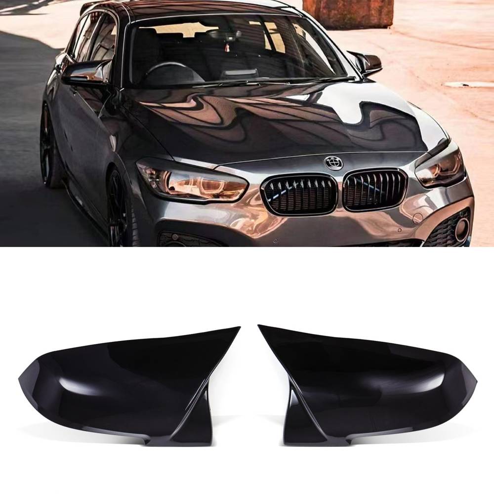 M Style Wing Mirror Covers Gloss Black – BMW 1 Series F20 F21 12-19