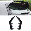 Blade Style Rear Window Side Wings Gloss Black – VW Golf MK8 2020+-Gravity Performance