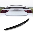 Rear M4 Style Roof Spoiler Lip Gloss Black – Audi A4 B8 09-12