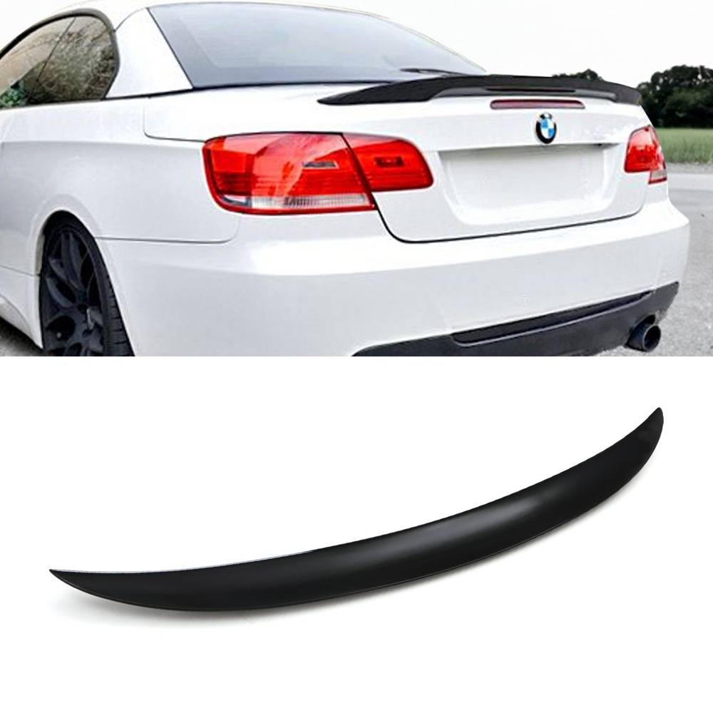 Gloss Black Boot Lip Spoiler – BMW 3 Series E93 Convertible 06-13