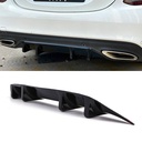 Rear Diffuser Gloss Black – Mercedes C Class W205 19-21-Gravity Performance