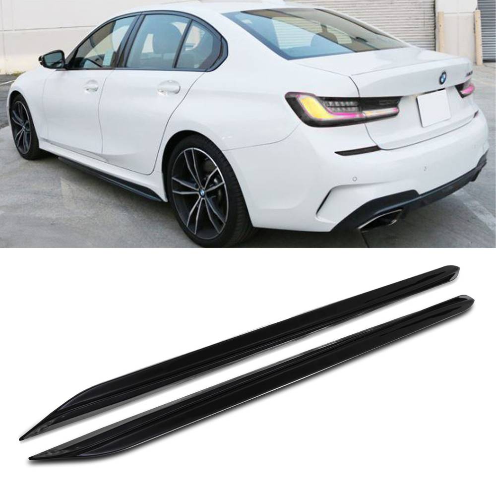 BMW 3 Series G20 Side Skirt Extension Blade Diffuser Pair 2020+-Gravity Performance