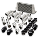 2.5″ Universal Front Mount Intercooler Kit – 450mm x 225mm x 65mm 63mm Inlet / Outlet-Gravity Performance