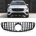 Gloss Black Panamericana GTR Style Grille – Mercedes GLC X253 15-19-Gravity Performance