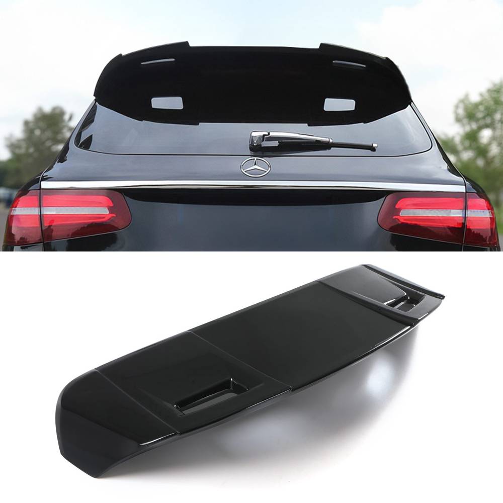 Gloss Black Rear Roof Spoiler – Mercedes Benz GLC W253 16-22-Gravity Performance