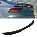Rear Spoiler Add On Lip Gloss Black – Audi A7 MK1 12-18