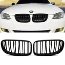 Gloss Black Front Kidney Grilles – BMW 3 Series E92 06-09-Gravity Performance