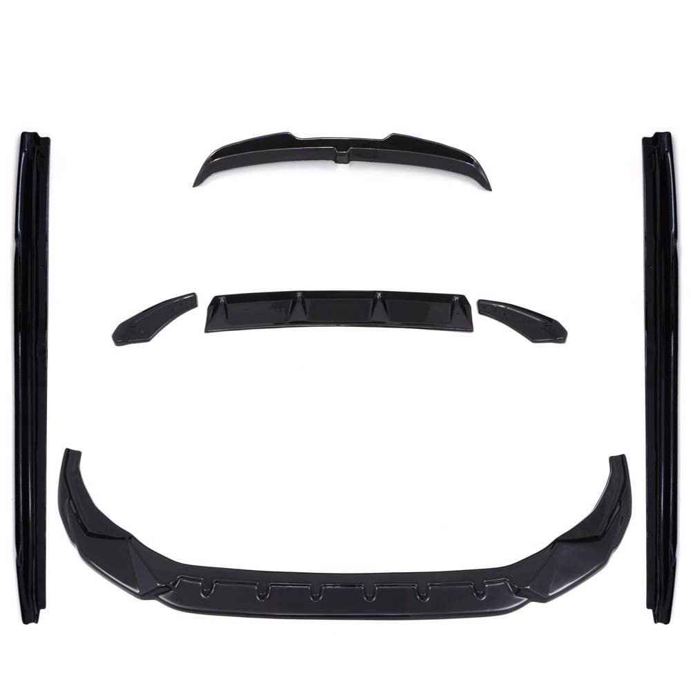 Aero Body Kit Gloss Black – Audi S3 8Y 2020+-Gravity Performance