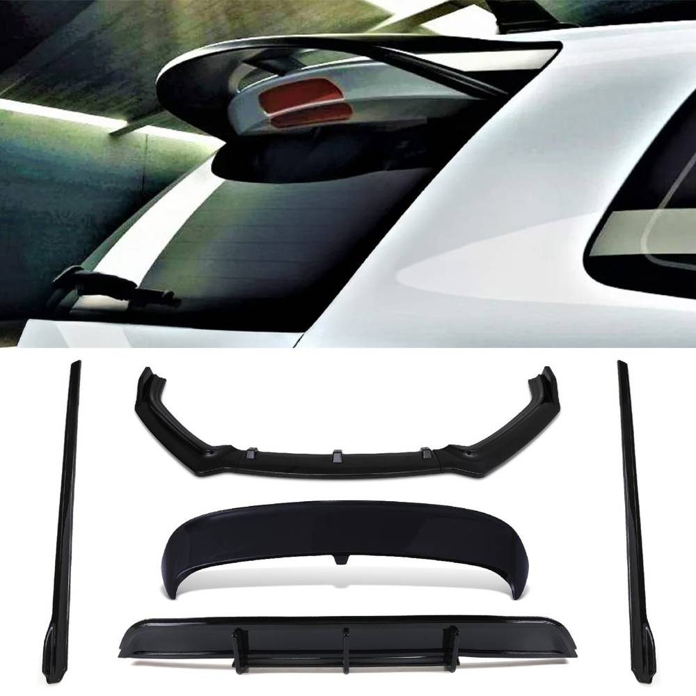 WRC Style Aero Kit Gloss Black – VW Polo MK5 6C 14-18-Gravity Performance