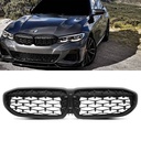 Gloss Black Diamond Kidney Grille – BMW 3 Series G20 G21 19-21-Gravity Performance