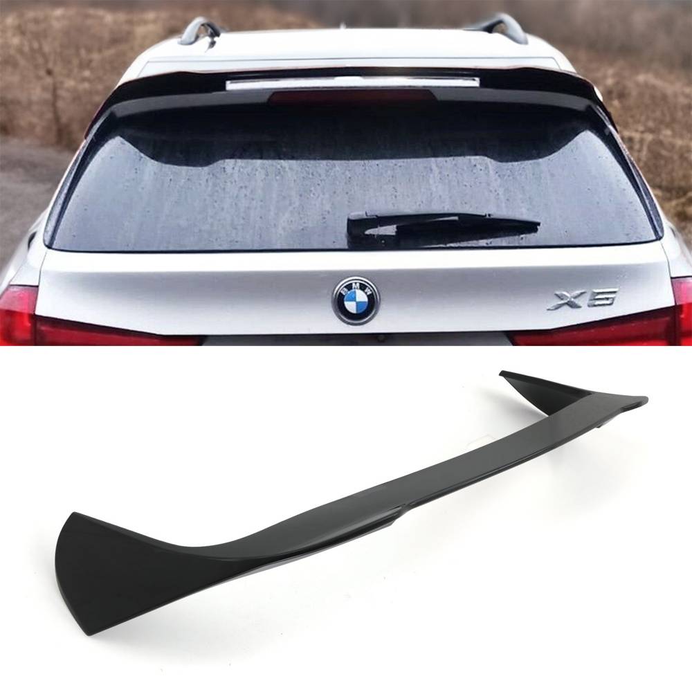 Gloss Black Rear Lip Spoiler – BMW X5 F15 14-18-Gravity Performance