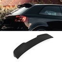 RS3 Style Rear Spoiler Gloss Black – Audi A3 8P 3 Door Hatch 04-12