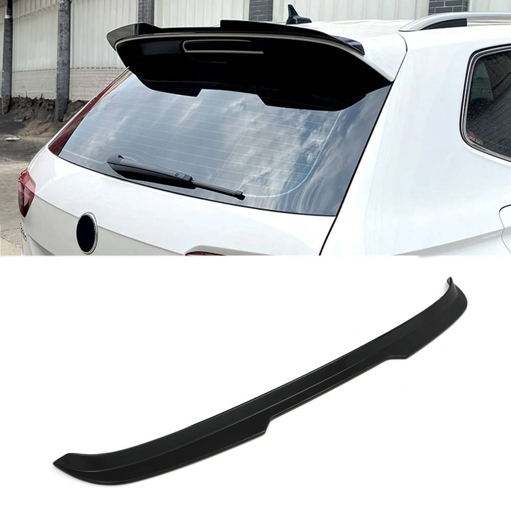VW Tiguan MK2 17-22 Gloss Black Rear Spoiler Extension Lip