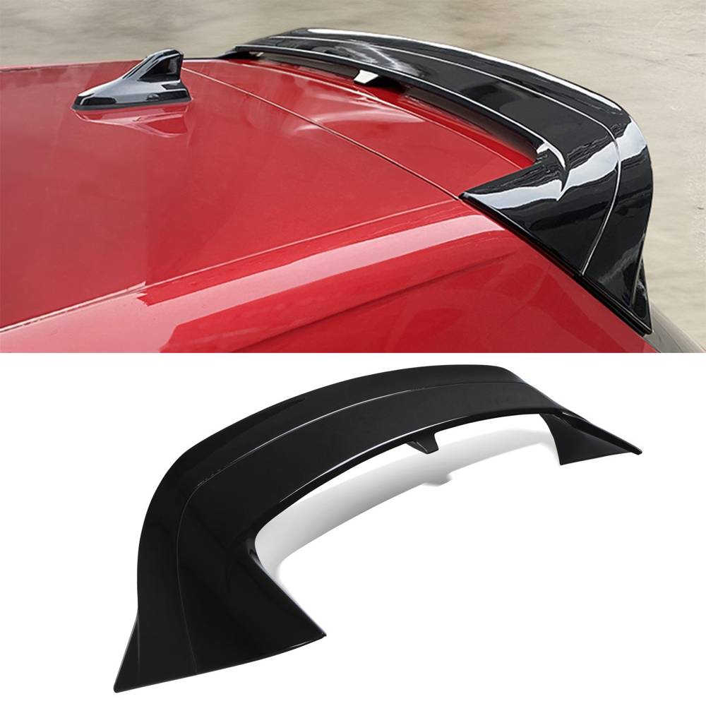 VW Golf MK8 GTI 2020+ Gloss Black Clubsport Style Rear Spoiler