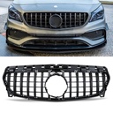 Panamericana GTR Style Gloss Black Front Grille – Mercedes CLA C117 13-19-Gravity Performance