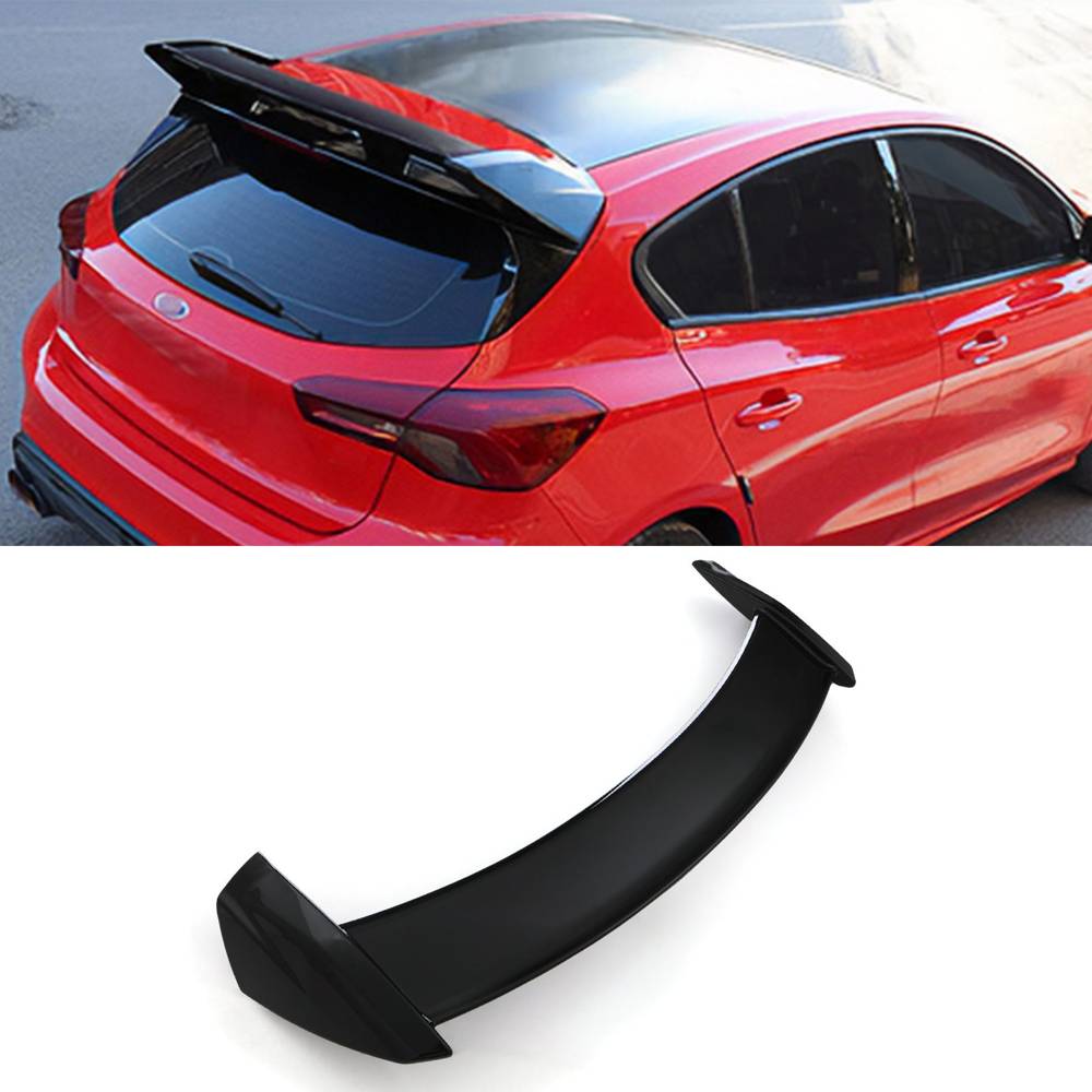 RS Style Rear Spoiler Gloss Black – Ford Focus MK4 2019-2025-Gravity Performance