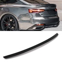Rear Spoiler Boot Lip Gloss Black – Audi A5 F5 Coupe/Sportback 2017-2019