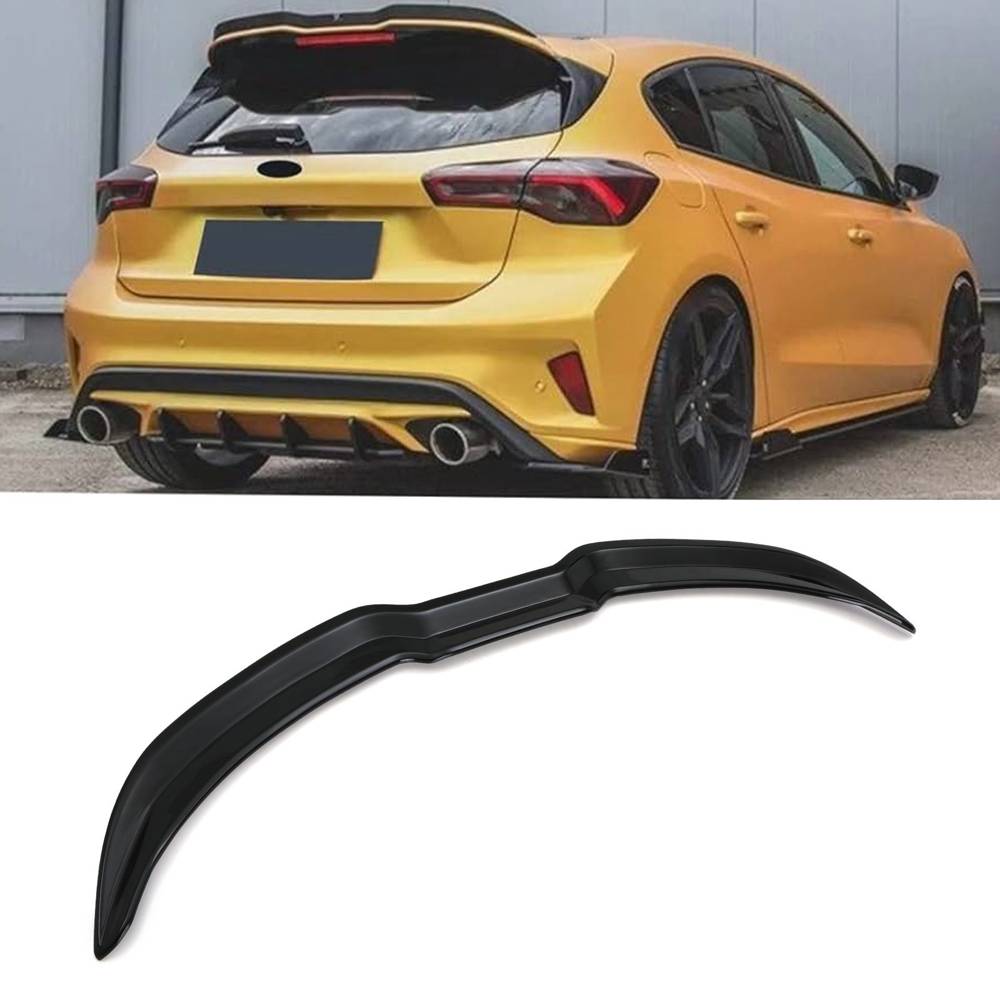 ST Style Rear Spoiler Gloss Black – Ford Focus MK4 2019-2025