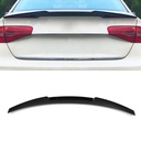 Rear M4 Style Spoiler Lip Gloss Black – Audi A4 B8 13-16-Gravity Performance