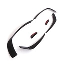 Front Bumper Canards and Fog Light Surround Gloss Black – Mercedes Benz A-Class W176 Pre-Facelift 13-15-Gravity Performance