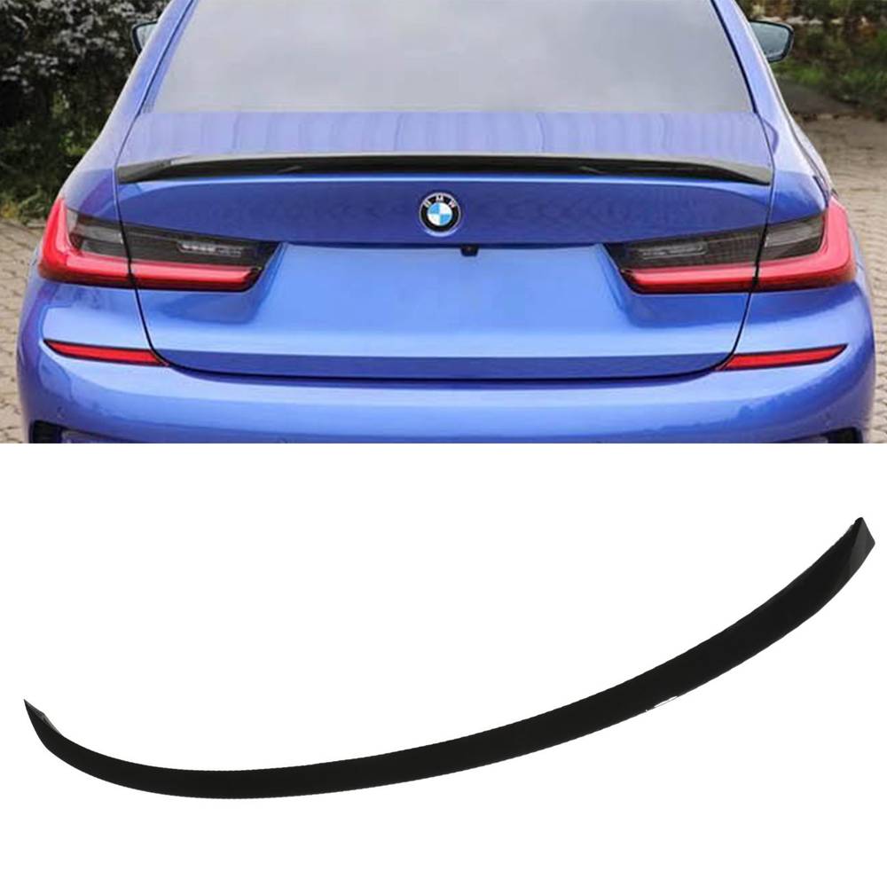 M Performance Style Gloss Black Lip Spoiler – BMW 3 Series G20 2019+