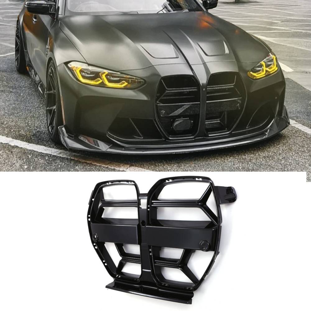 CSL Style Grille Gloss Black – BMW 4 Series M4 G82 2020+-Gravity Performance