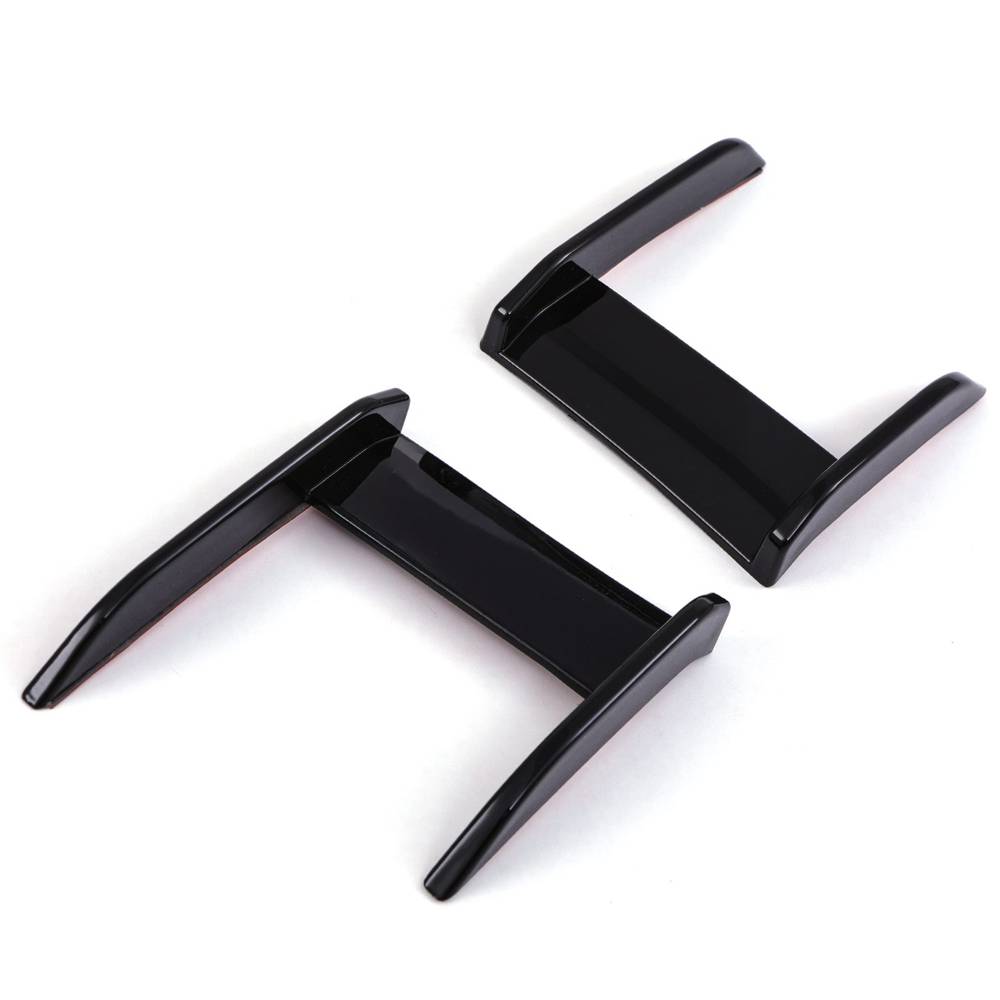 Front Bumper Wing Canards Gloss Black – BMW 1 Series F40 19-24