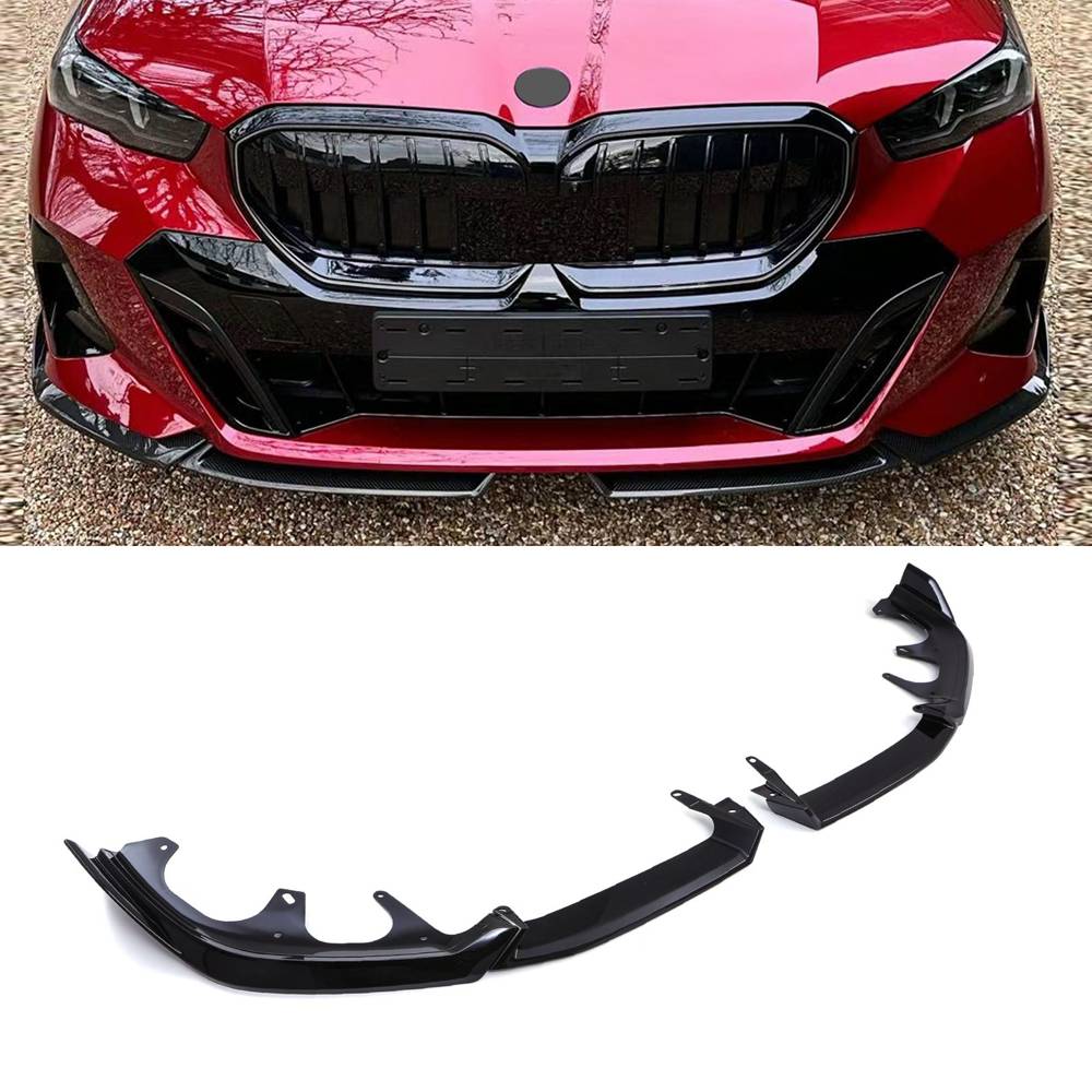 M Performance Style Front Splitter Gloss Black – BMW 5 Series G60 G61 2023+-Gravity Performance