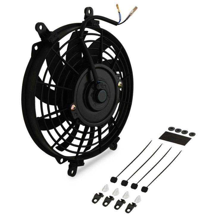 9″ Universal Curved Blade Fan Kit-Gravity Performance