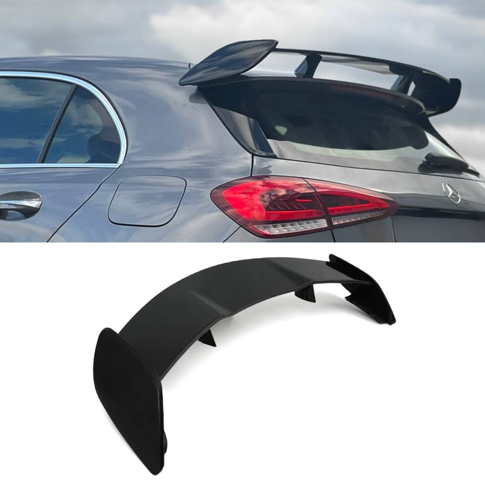 Gloss Black Rear Roof Spoiler Wing – Mercedes Benz A Class W177 2018+-Gravity Performance
