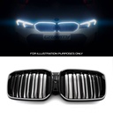 Gloss Black LED Front Grille – BMW X3 G01 LCI 22-24-Gravity Performance