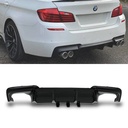 Gloss Black Rear Diffuser – BMW 5 Series F10 10-16-Gravity Performance