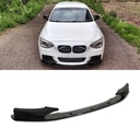 Gloss Black Front Bumper Splitter – BMW 1 Series F20 F21 12-15-Gravity Performance