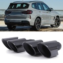 X3M Style Exhaust Conversion Gloss Black – BMW X3 G01 3.0L Pre-LCI 18-21-Gravity Performance