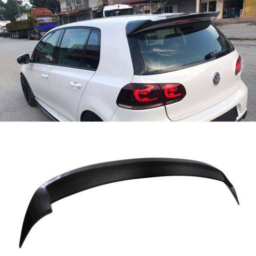 Gloss Black ABS Roof Boot Spoiler Extension – VW Golf MK6 GTI R 2009-2013