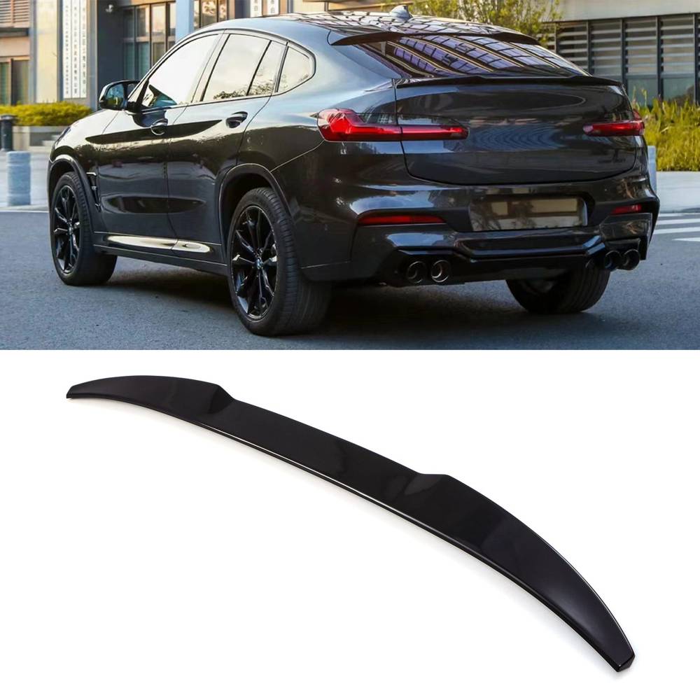 X4M Style Rear Spoiler Gloss Black – BMW X4 G02 Pre-LCI 2018-2021