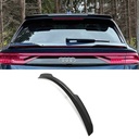 Rear Mid Lip Spoiler Gloss Black – Audi Q8 2018+-Gravity Performance