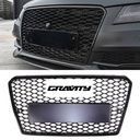 Front RS7 Style Grille Gloss Black – Audi A7 S7 4G8 10-15-Gravity Performance