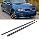 GTI Style Side Skirts Matte Black – VW Polo MK5 Facelift 6C 15-18-Gravity Performance