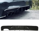Gloss Black Rear Bumper Diffuser – BMW 1 Series Coupe E82 E88 2007-2013-Gravity Performance