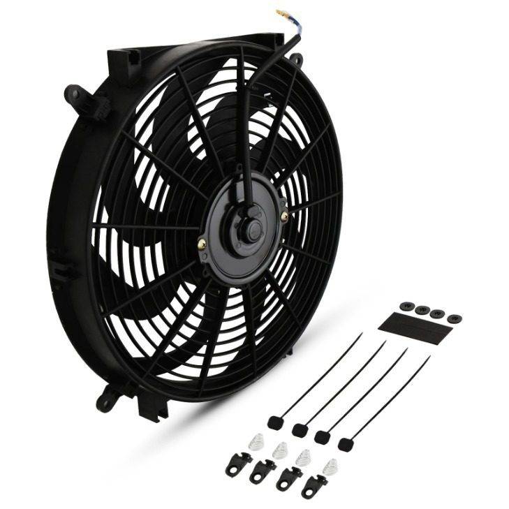 14″ Universal Curved Blade Fan Kit-Gravity Performance