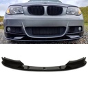 Gloss Black Front Lip Splitter – BMW 1 Series Coupe E82 E88 07-13-Gravity Performance