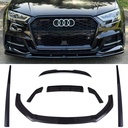Aero Body Kit Gloss Black – Audi S3 8V 2016-2019-Gravity Performance