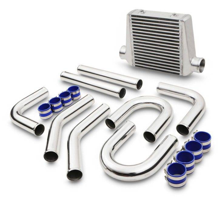 3″ Universal Front Mount Intercooler Kit – 280mm x 300mm x 75mm 76mm Inlet / Outlet-Gravity Performance