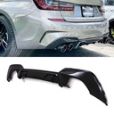 Quad Exhaust Rear Diffuser Gloss Black – BMW 3 Series G20 2019-2021-Gravity Performance
