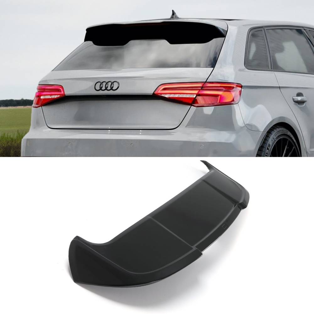 Rear Spoiler Wing Gloss Black – Audi A3 8V 13-20-Gravity Performance