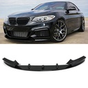 Front Splitter Lip Gloss Black – BMW 2 Series F22 14-21-Gravity Performance
