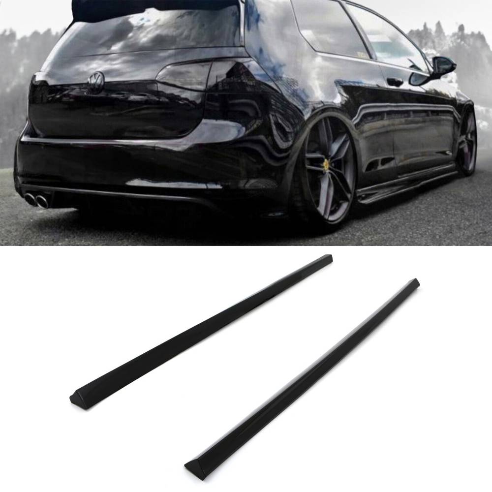 Gloss Black Side Skirts – VW Golf MK7 MK7.5 R Line 13-20-Gravity Performance